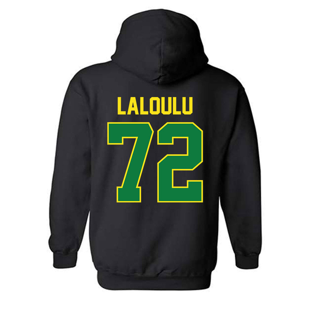 Oregon - NCAA Football : Iapani Laloulu - Classic Shersey Hooded Sweatshirt-1