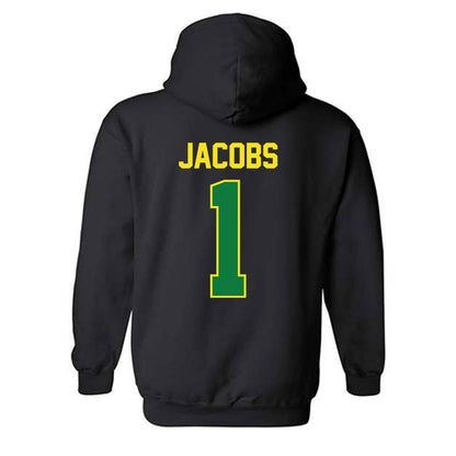 Oregon - NCAA Women's Basketball : Mia Jacobs - Classic Shersey Hooded Sweatshirt-1