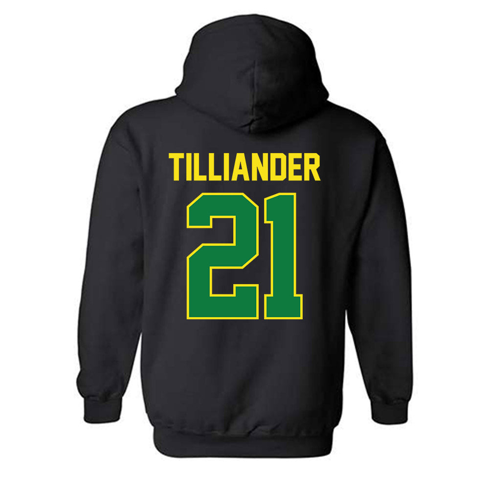 Oregon - NCAA Women's Basketball : Filippa Tilliander - Classic Shersey Hooded Sweatshirt-1