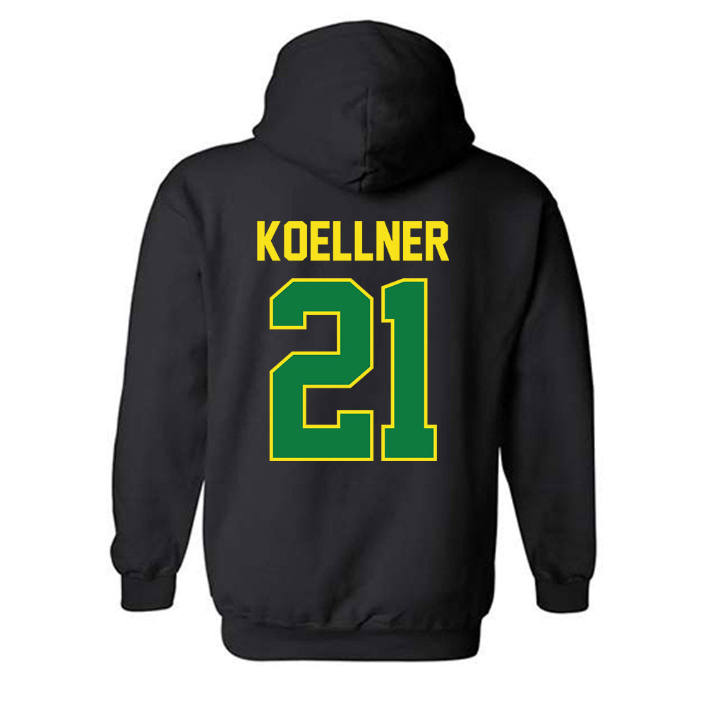 Oregon - NCAA Beach Volleyball : Katrena Koellner - Classic Shersey Hooded Sweatshirt-1