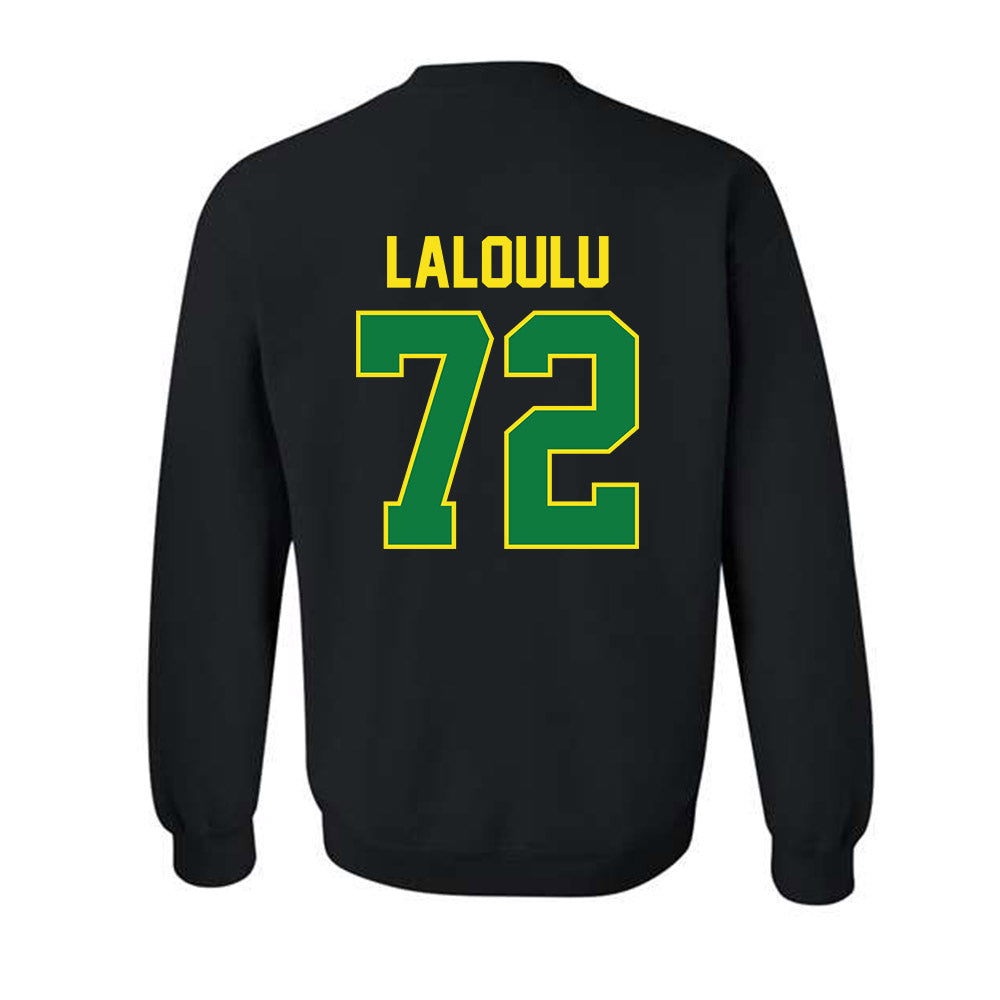 Oregon - NCAA Football : Iapani Laloulu - Classic Shersey Crewneck Sweatshirt-1