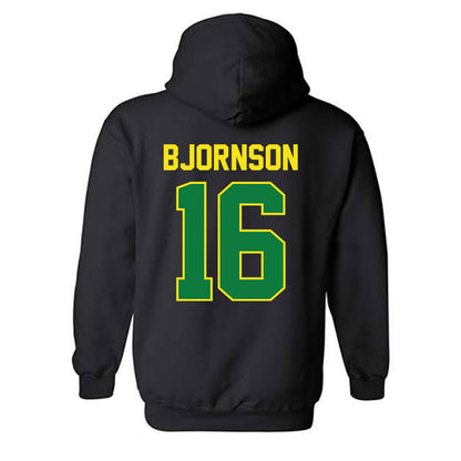 Oregon - NCAA Beach Volleyball : Hanna Bjornson - Classic Shersey Hooded Sweatshirt-1