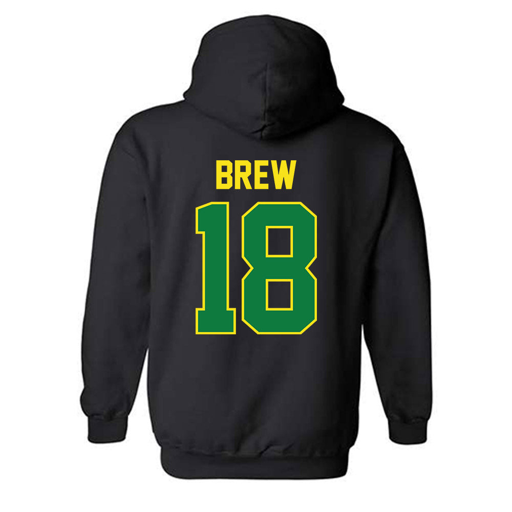 Oregon - NCAA Football : Dorian Brew - Classic Shersey Hooded Sweatshirt-1