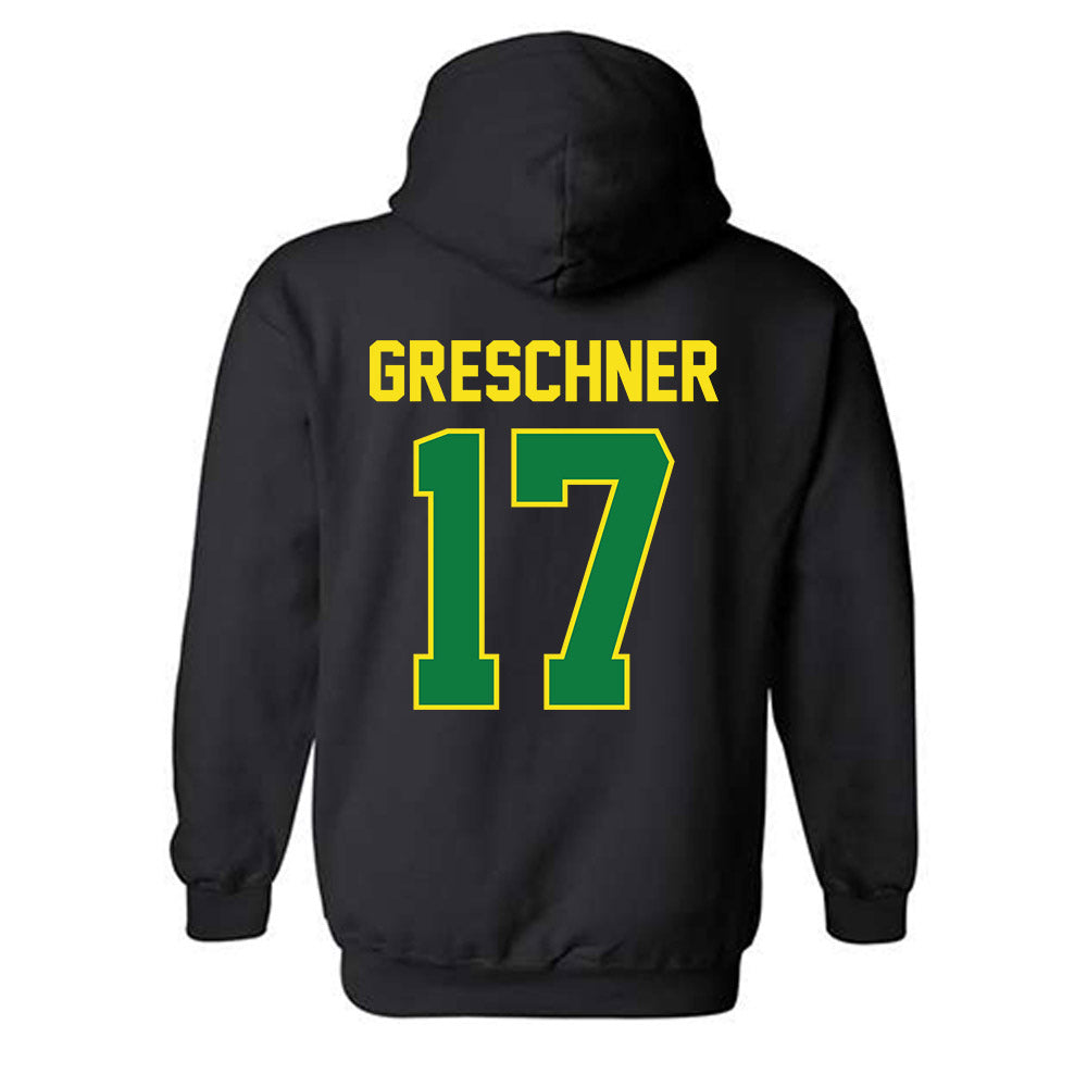 Oregon - NCAA Men's Tennis : Matvey Greschner - Classic Shersey Hooded Sweatshirt-1