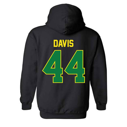 Oregon - NCAA Acrobatics & Tumbling : Logan Davis - Classic Shersey Hooded Sweatshirt-1