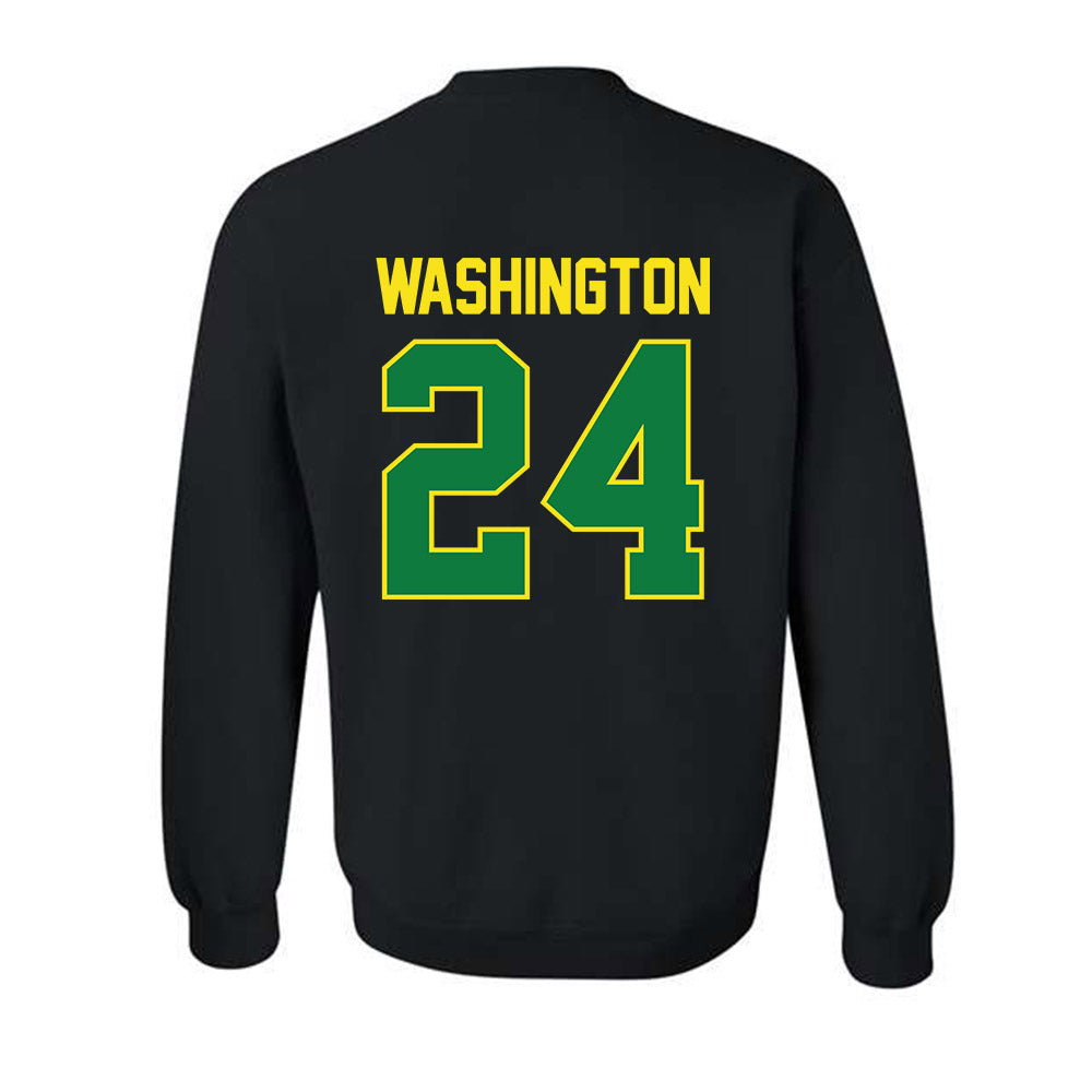 Oregon - NCAA Football : Jett Washington - Classic Shersey Crewneck Sweatshirt-1