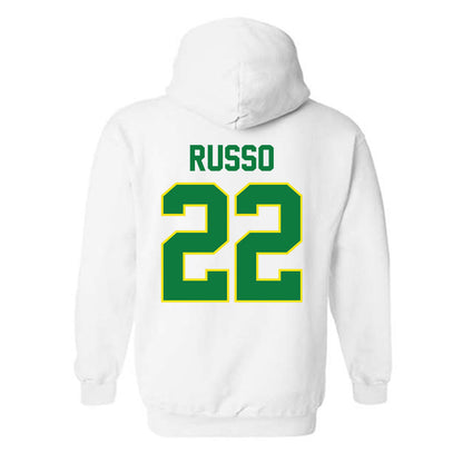 Oregon - NCAA Women's Soccer : Logan Russo - Classic Shersey Hooded Sweatshirt-1