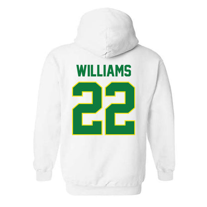 Oregon - NCAA Women's Basketball : Janiyah Williams - Classic Shersey Hooded Sweatshirt-1