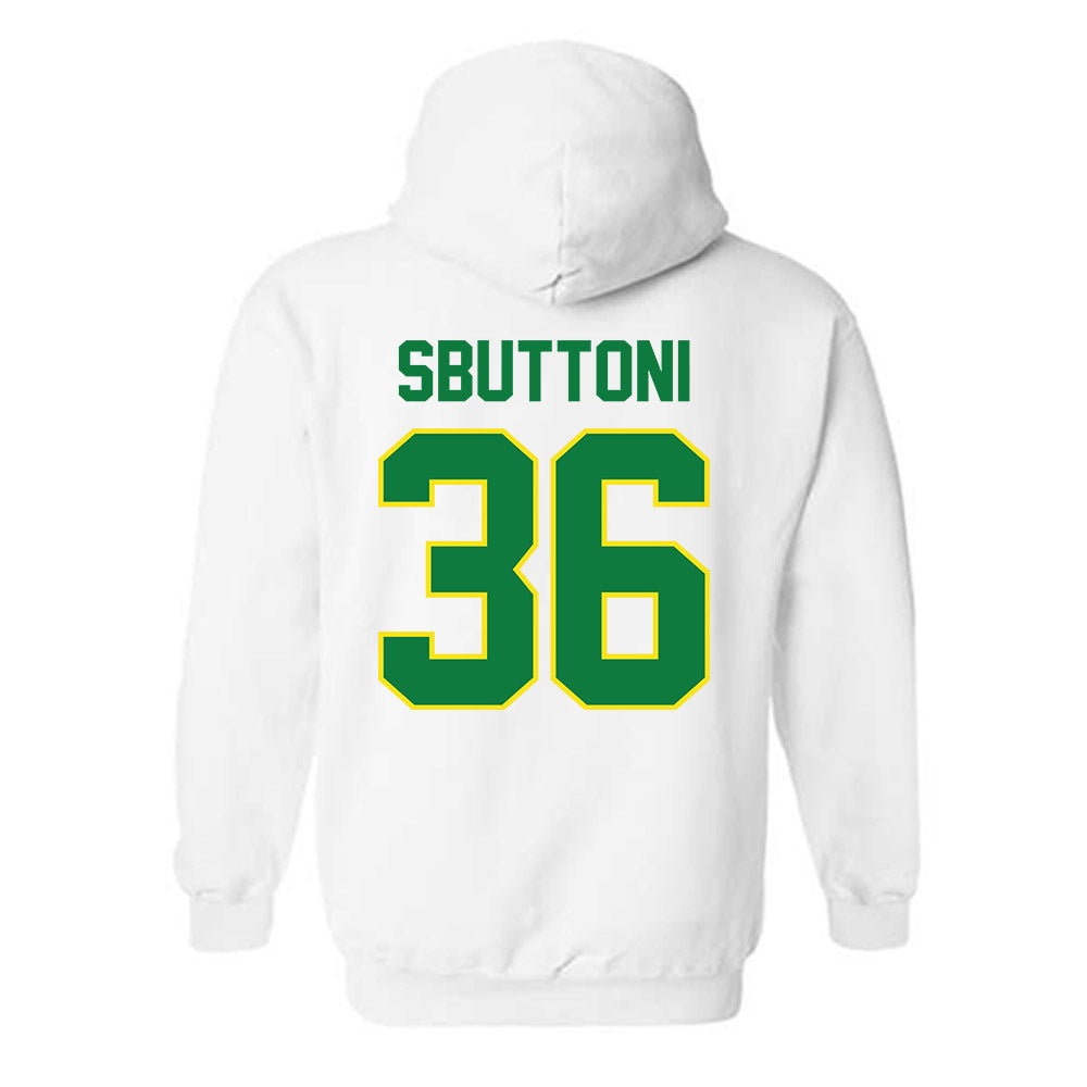Oregon - NCAA Football : Michael Sbuttoni - Classic Shersey Hooded Sweatshirt-1