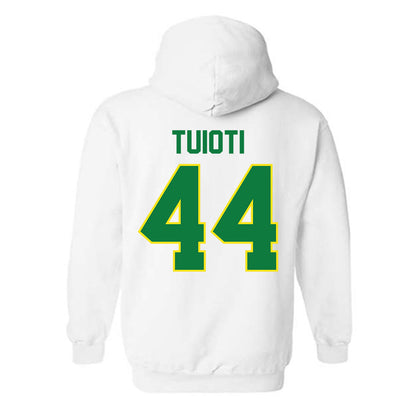 Oregon - NCAA Football : Teitum Tuioti - Classic Shersey Hooded Sweatshirt-1