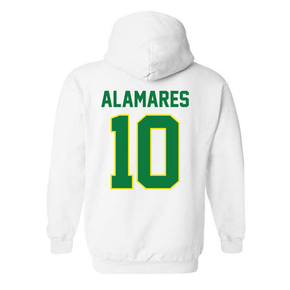 Oregon - NCAA Women's Soccer : Miya Alamares - Classic Shersey Hooded Sweatshirt-1