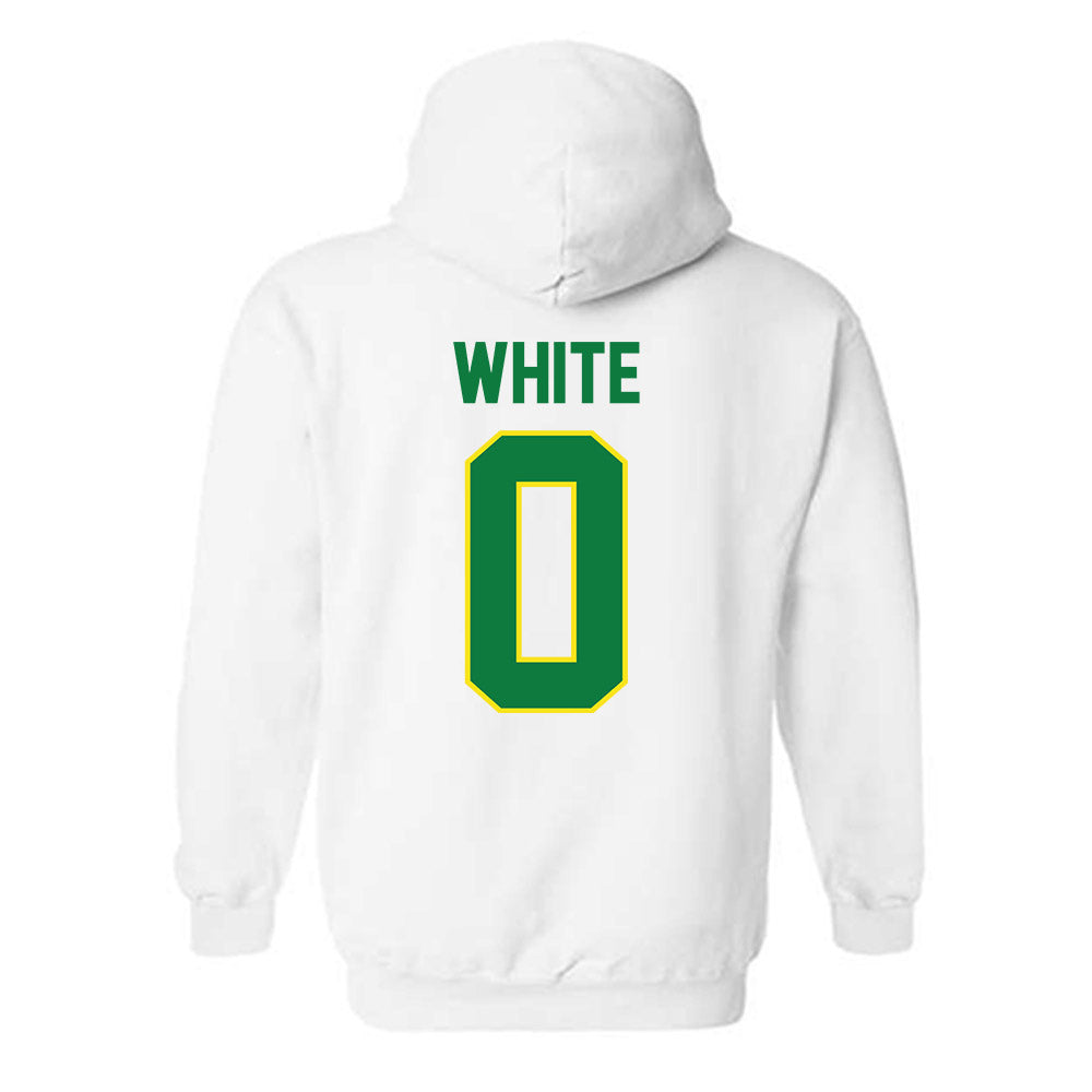 Oregon - NCAA Women's Soccer : Giselle White - Classic Shersey Hooded Sweatshirt-1