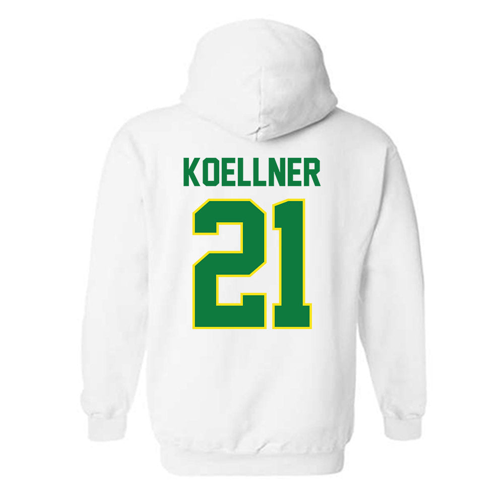 Oregon - NCAA Beach Volleyball : Katrena Koellner - Classic Shersey Hooded Sweatshirt-1
