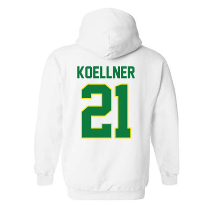 Oregon - NCAA Beach Volleyball : Katrena Koellner - Classic Shersey Hooded Sweatshirt-1
