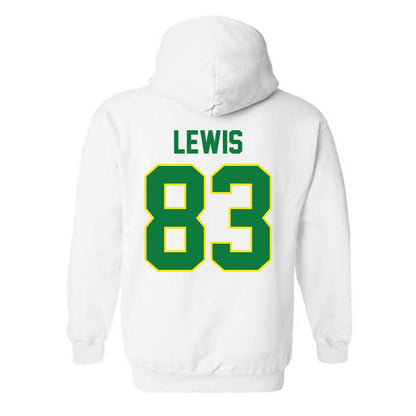 Oregon - NCAA Football : Hudson Lewis - Classic Shersey Hooded Sweatshirt-1