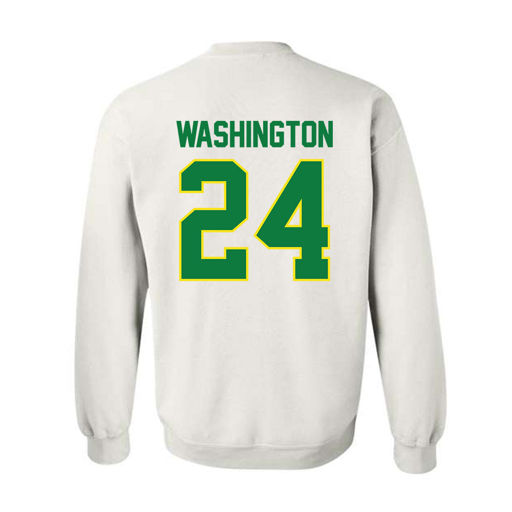 Oregon - NCAA Football : Jett Washington - Classic Shersey Crewneck Sweatshirt-1