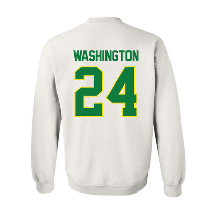 Oregon - NCAA Football : Jett Washington - Classic Shersey Crewneck Sweatshirt-1