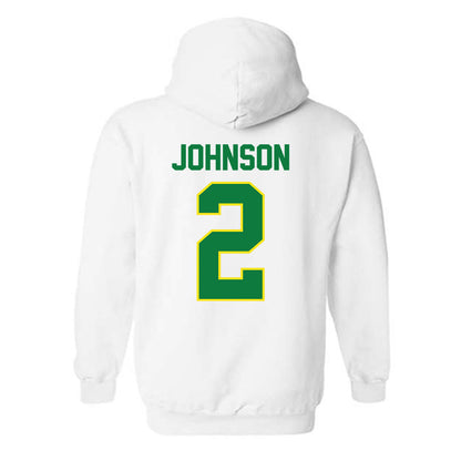 Oregon - NCAA Men's Basketball : Jasper Johnson - Classic Shersey Hooded Sweatshirt-1