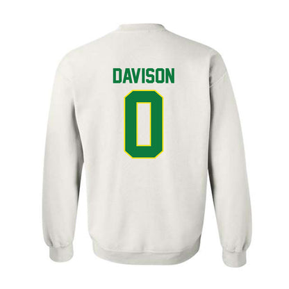 Oregon - NCAA Football : Jordon Davison - Classic Shersey Crewneck Sweatshirt-1