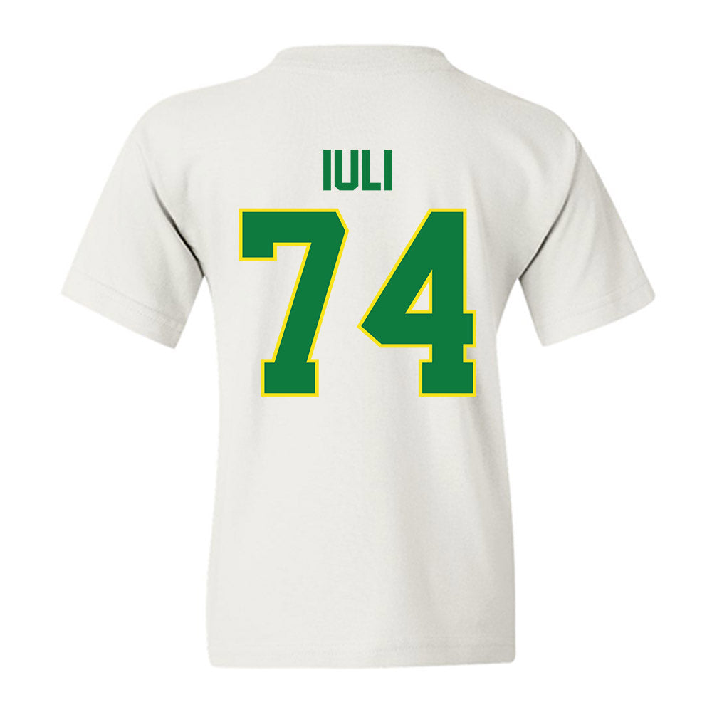 Oregon - NCAA Football : Dave Iuli - Classic Shersey Youth T-Shirt-1