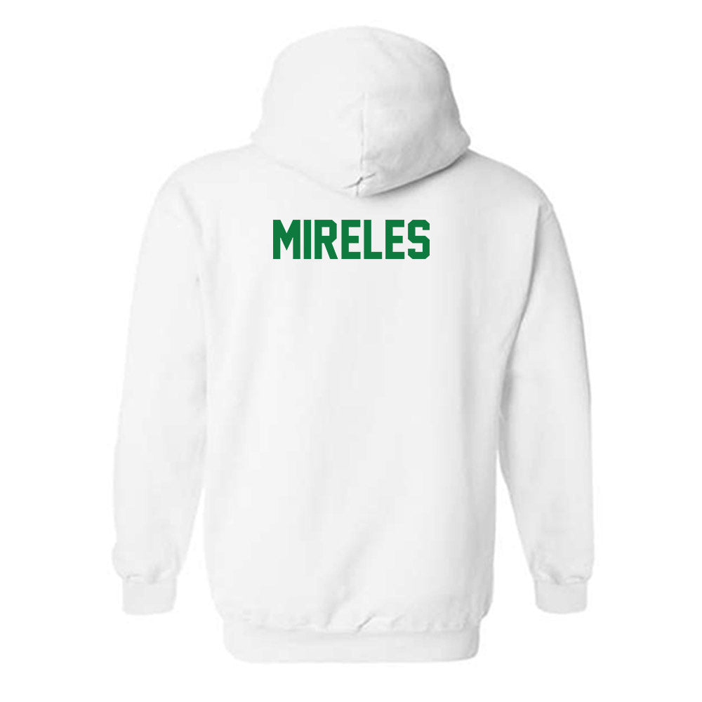 Oregon - NCAA Men's Track & Field : Michael Mireles - Classic Shersey Hooded Sweatshirt-1