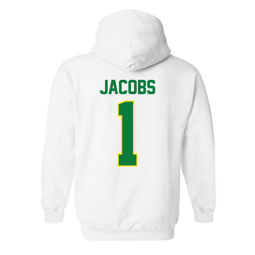 Oregon - NCAA Women's Basketball : Mia Jacobs - Classic Shersey Hooded Sweatshirt-1