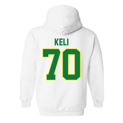 Oregon - NCAA Football : Koloi Keli - Classic Shersey Hooded Sweatshirt-1
