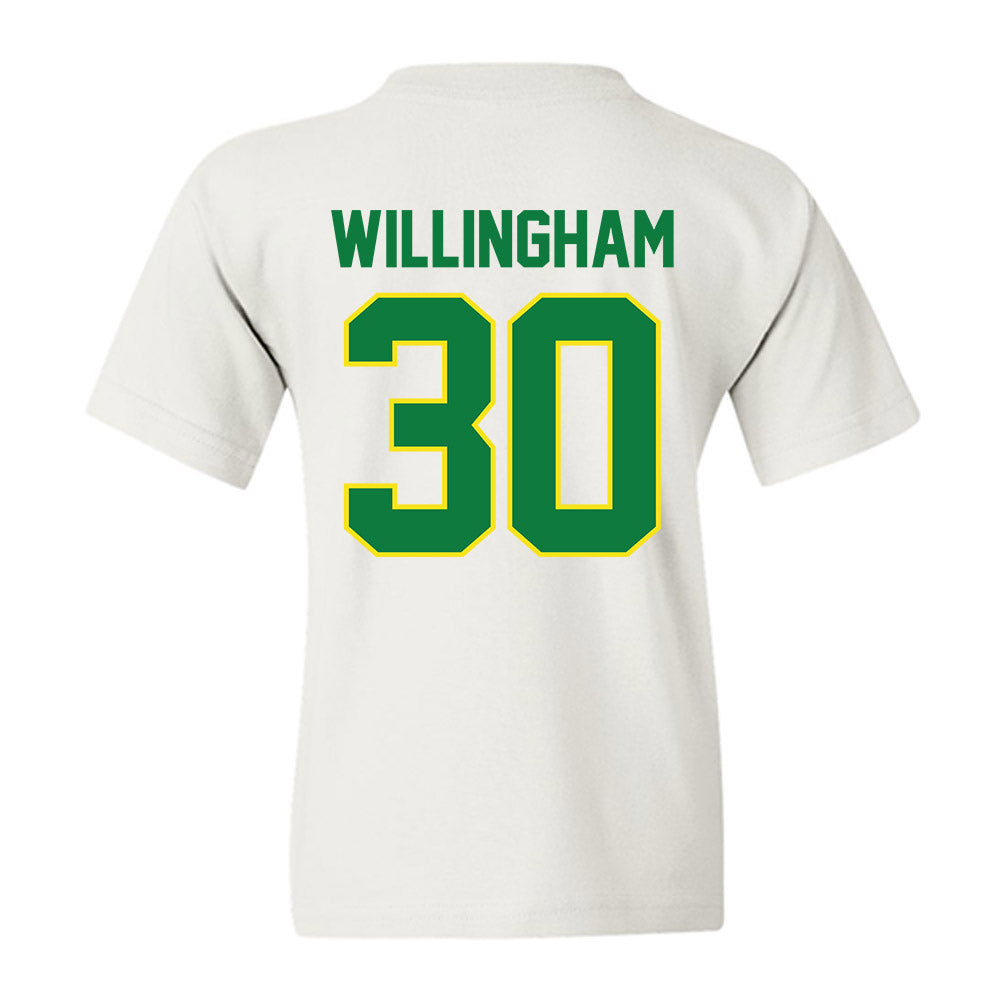 Oregon - NCAA Acrobatics & Tumbling : Morgan Willingham - Classic Shersey Youth T-Shirt-1