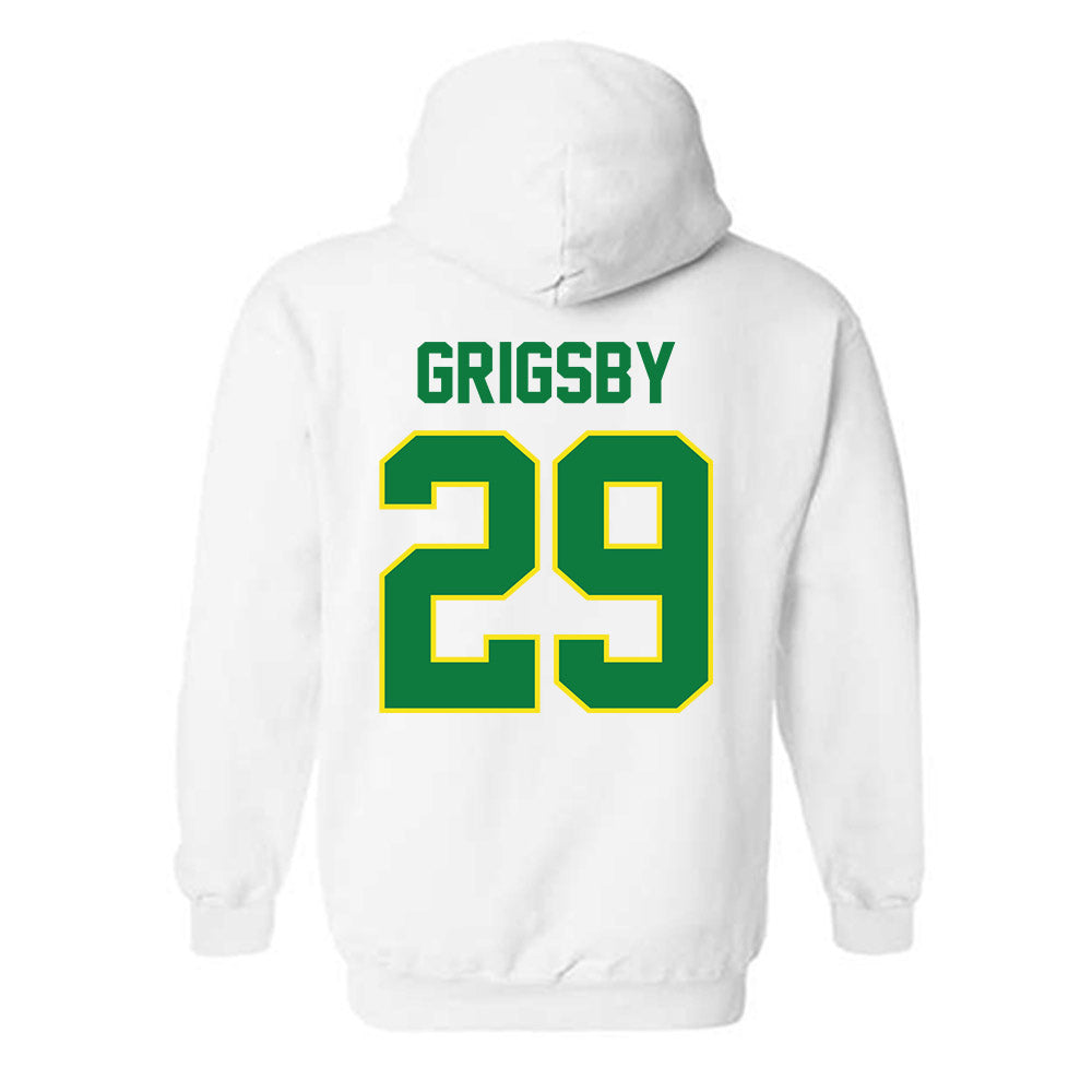 Oregon - NCAA Acrobatics & Tumbling : Reagan Grigsby - Classic Shersey Hooded Sweatshirt-1