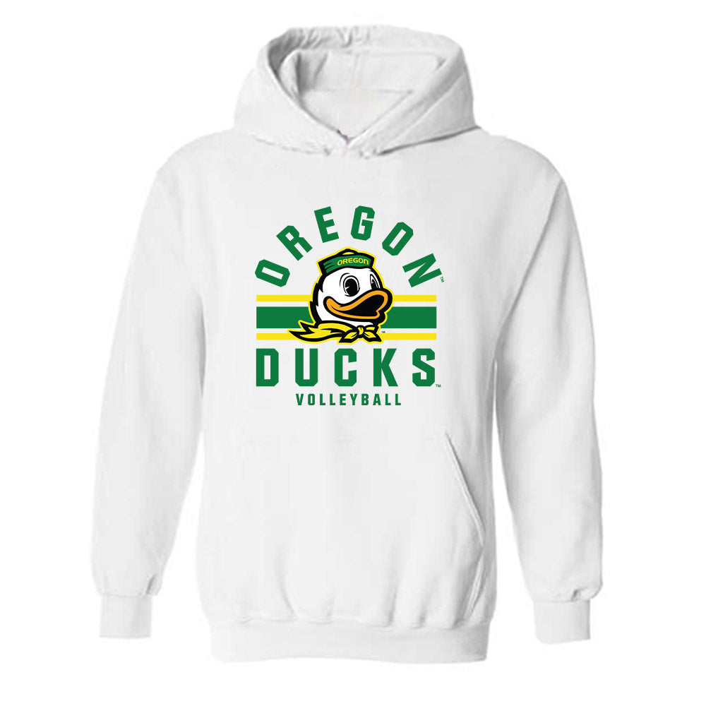 Oregon - NCAA Women's Volleyball : Lizzy Robinson - Classic Shersey Hooded Sweatshirt-0