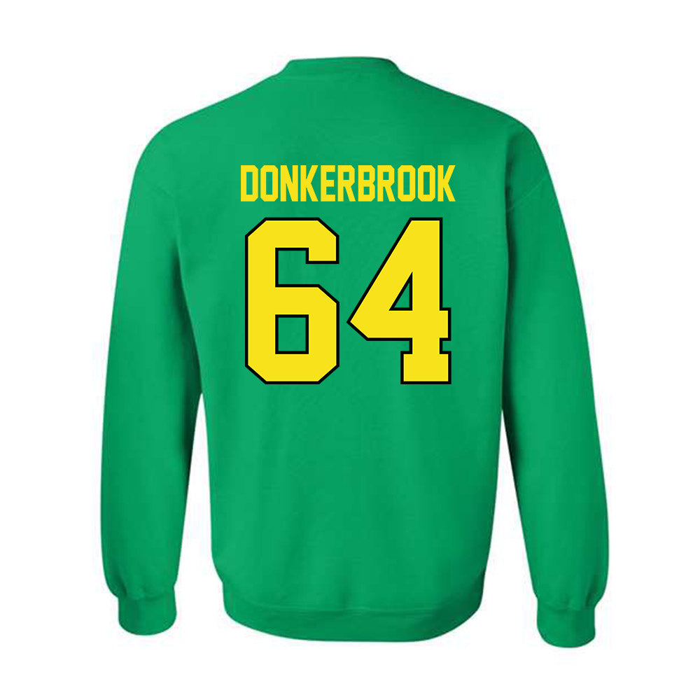 Oregon - NCAA Football : Thomas Donkerbrook - Classic Shersey Crewneck Sweatshirt-1