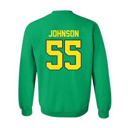 Oregon - NCAA Football : Matthew Johnson - Classic Shersey Crewneck Sweatshirt-1