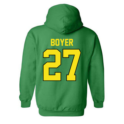 Oregon - NCAA Women's Soccer : Addisen Boyer - Classic Shersey Hooded Sweatshirt-1