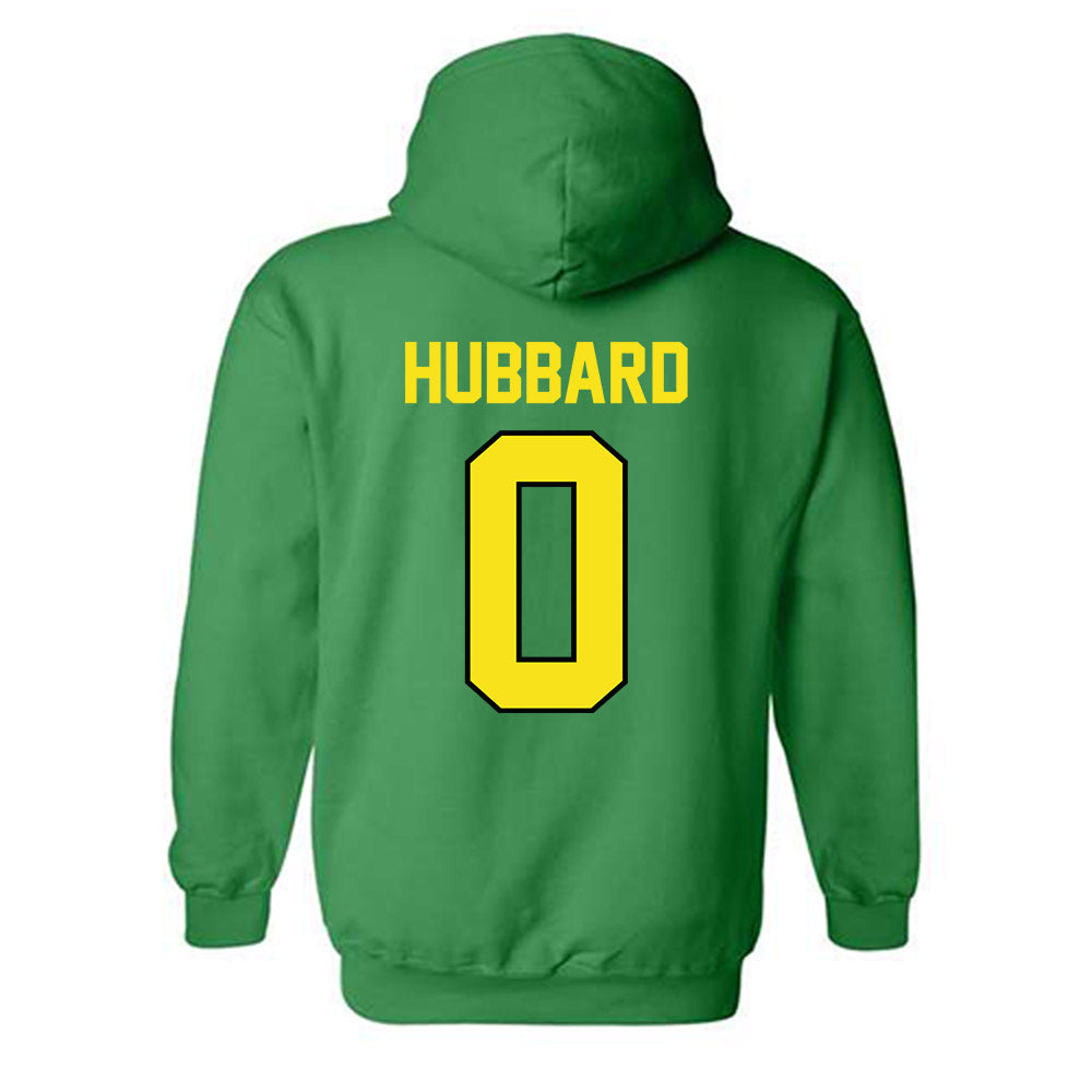 Oregon - NCAA Acrobatics & Tumbling : Emily Hubbard - Classic Shersey Hooded Sweatshirt-1