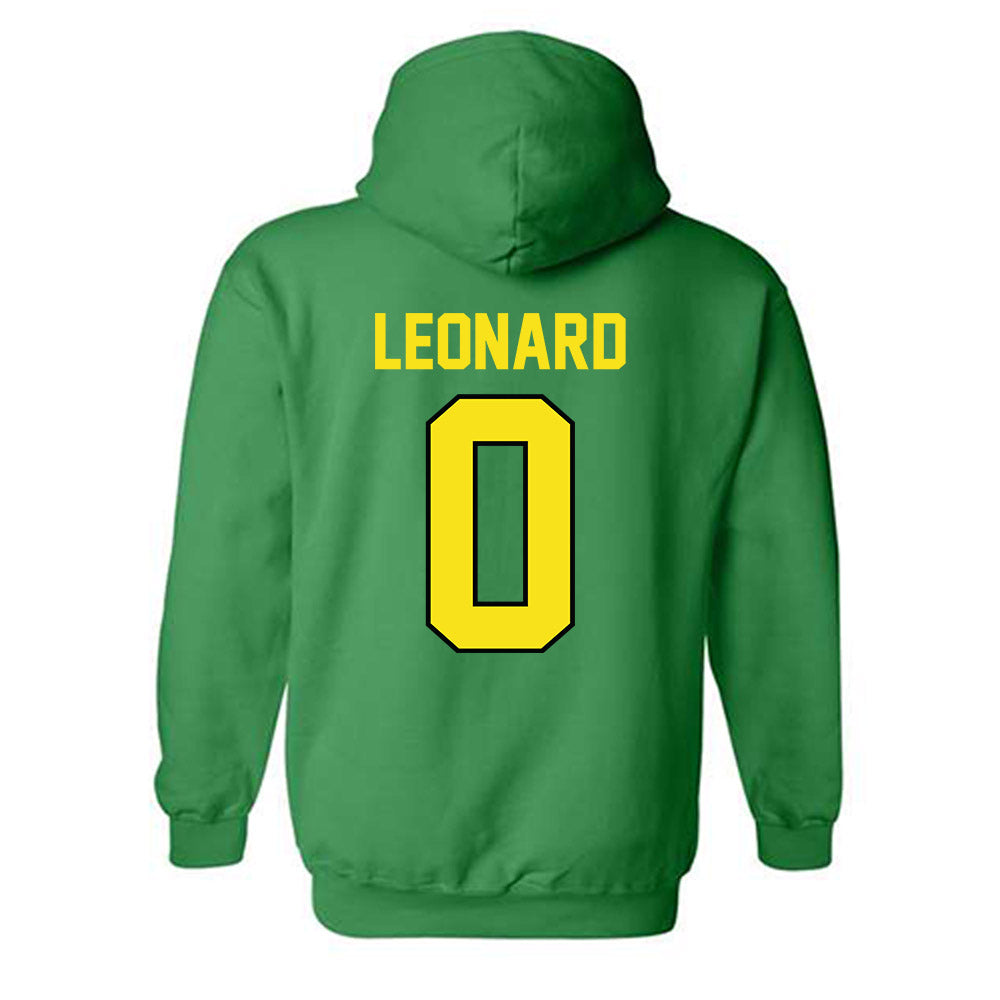 Oregon - NCAA Women's Soccer : Makea Leonard - Classic Shersey Hooded Sweatshirt-1