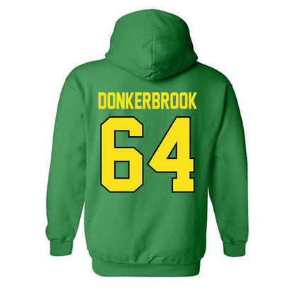 Oregon - NCAA Football : Thomas Donkerbrook - Classic Shersey Hooded Sweatshirt-1