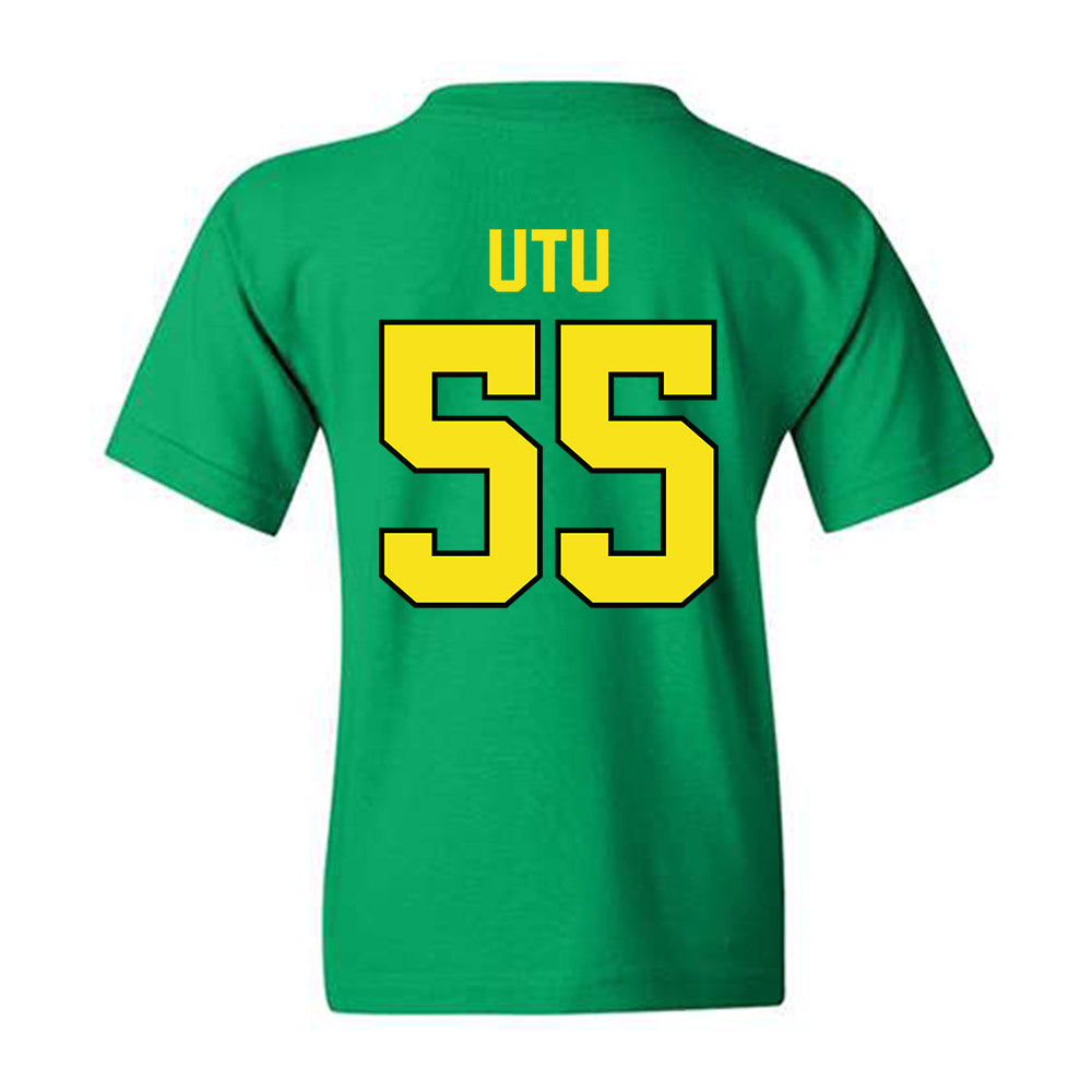 Oregon - NCAA Football : Douglas Utu - Classic Shersey Youth T-Shirt-1