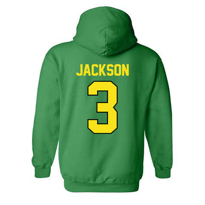 Oregon - NCAA Women's Lacrosse : Gabby Jackson - Classic Shersey Hooded Sweatshirt-1