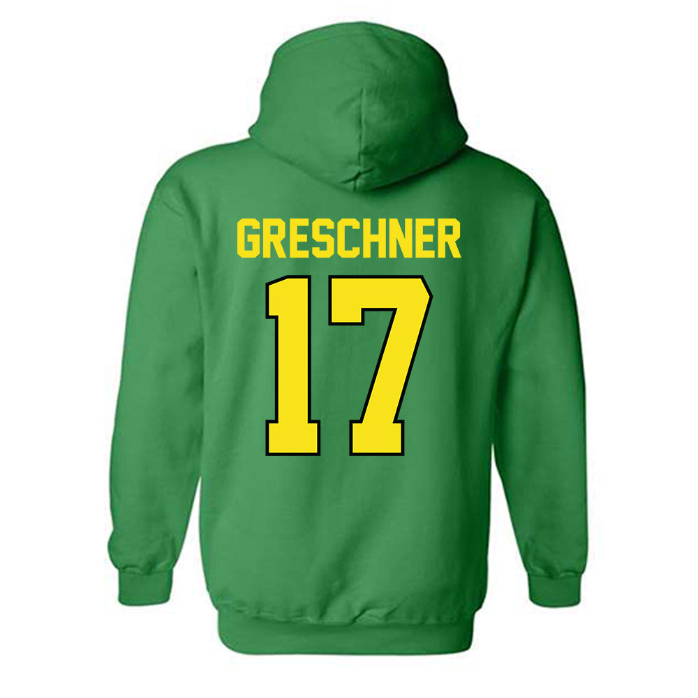 Oregon - NCAA Men's Tennis : Matvey Greschner - Classic Shersey Hooded Sweatshirt-1