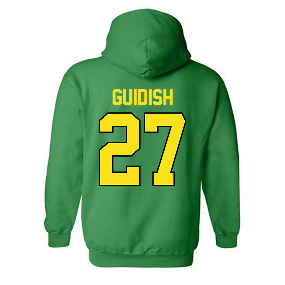Oregon - NCAA Acrobatics & Tumbling : Makenna Guidish - Classic Shersey Hooded Sweatshirt-1