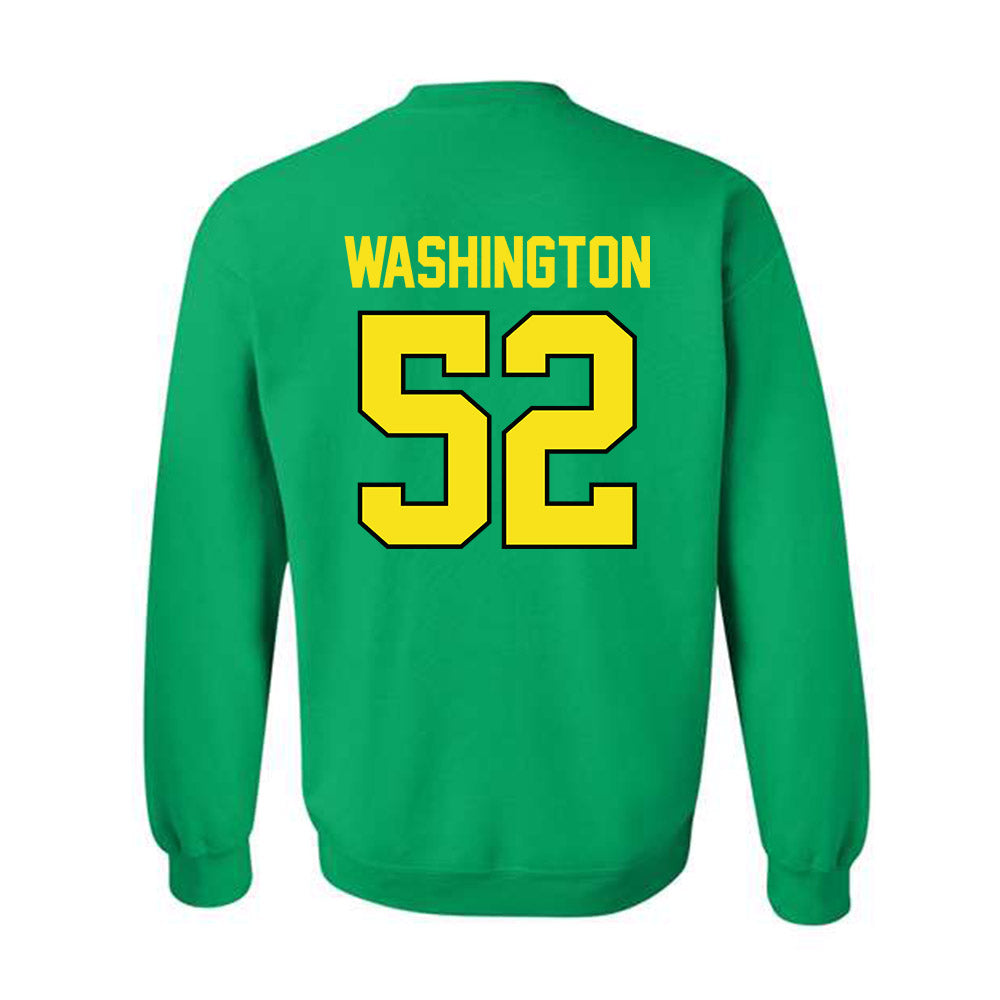 Oregon - NCAA Football : A'Mauri Washington - Classic Shersey Crewneck Sweatshirt-1