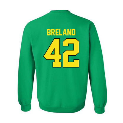Oregon - NCAA Football : Aydin Breland - Classic Shersey Crewneck Sweatshirt-1