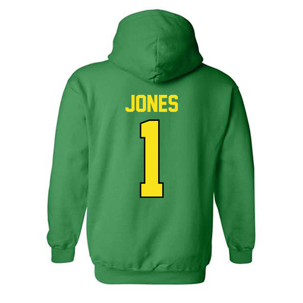 Oregon - NCAA Baseball : Tyler Jones - Classic Shersey Hooded Sweatshirt-1