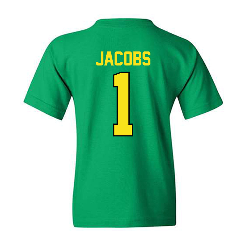Oregon - NCAA Women's Basketball : Mia Jacobs - Classic Shersey Youth T-Shirt-1