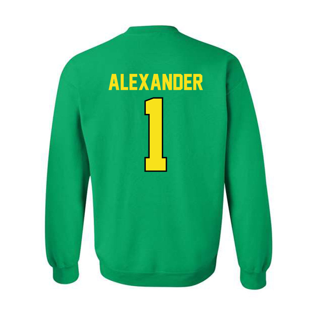 Oregon - NCAA Football : Bear Alexander - Classic Shersey Crewneck Sweatshirt-1