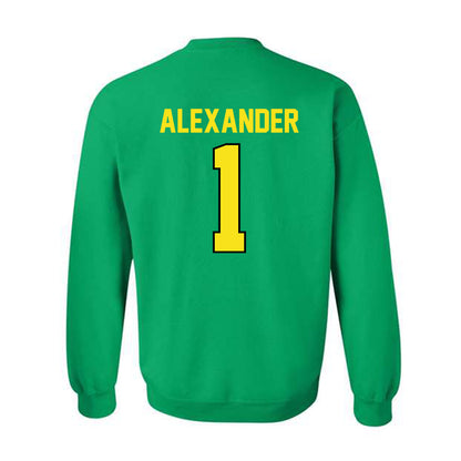 Oregon - NCAA Football : Bear Alexander - Classic Shersey Crewneck Sweatshirt-1
