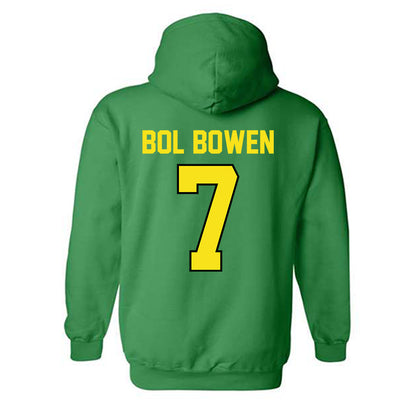 Oregon - NCAA Men's Basketball : Taylor Bol Bowen - Classic Shersey Hooded Sweatshirt-1