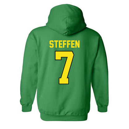 Oregon - NCAA Softball : Abby Steffen - Classic Shersey Hooded Sweatshirt-1