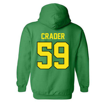 Oregon - NCAA Football : Fox Crader - Classic Shersey Hooded Sweatshirt-1