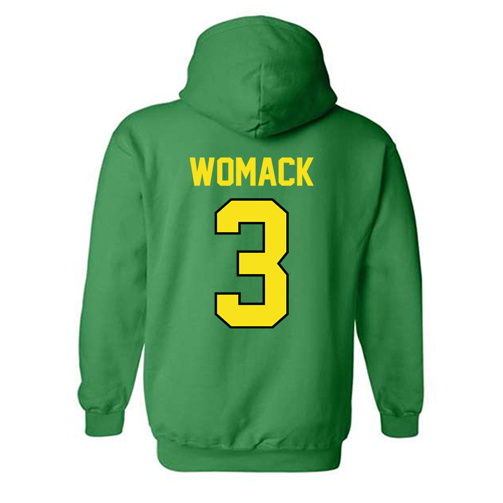 Oregon - NCAA Acrobatics & Tumbling : Nya Womack - Classic Shersey Hooded Sweatshirt-1